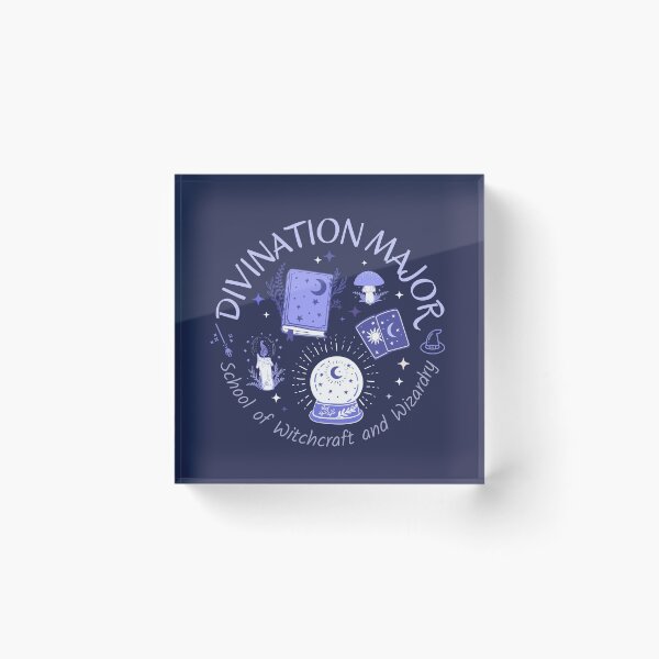 Item preview, Divination Major for Student at School of Witchcraft and Wizardry Blue Theme designed and sold by MiaDelelai.