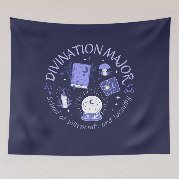 Item preview, Divination Major for Student at School of Witchcraft and Wizardry Blue Theme designed and sold by MiaDelelai.