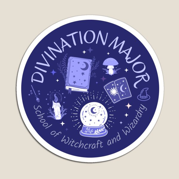 Item preview, Divination Major for Student at School of Witchcraft and Wizardry Blue Theme designed and sold by MiaDelelai.