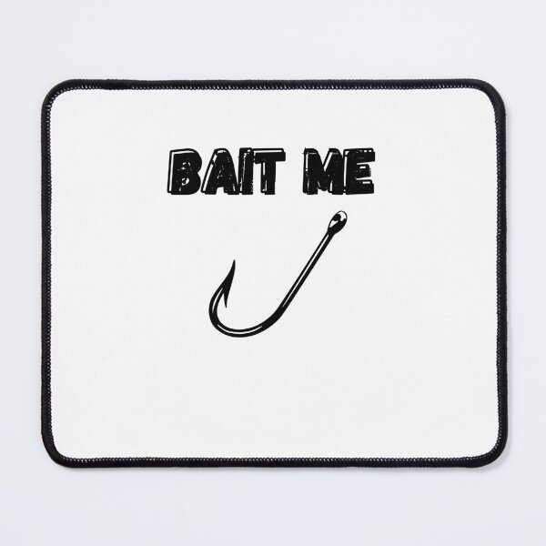 Item preview, BAIT ME - fish hook - Black - Original by Boo-da-chay designed and sold by Boo-da-chay.