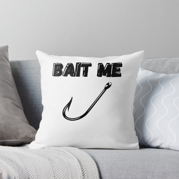 Item preview, BAIT ME - fish hook - Black - Original by Boo-da-chay designed and sold by Boo-da-chay.