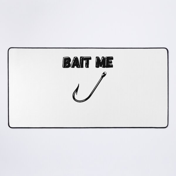 Item preview, BAIT ME - fish hook - Black - Original by Boo-da-chay designed and sold by Boo-da-chay.