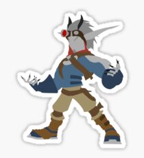 Jak 2 Renegade- Dark Jak Sticker