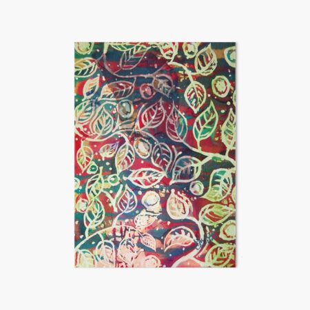 Hidden Portrait Art Board Print