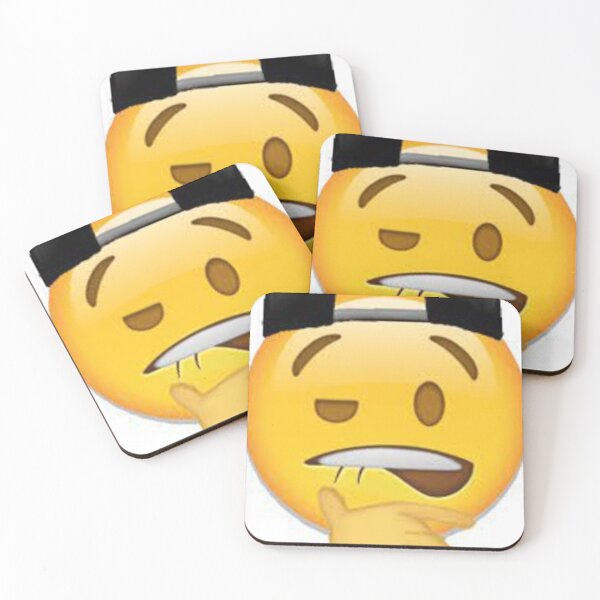 Item preview, F Boi Emoji Lip Biting Emoji designed and sold by Shadowblad.