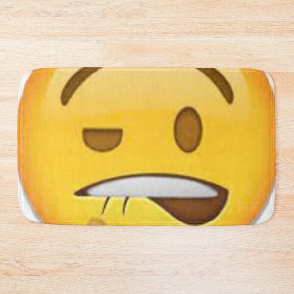 Item preview, F Boi Emoji Lip Biting Emoji designed and sold by Shadowblad.