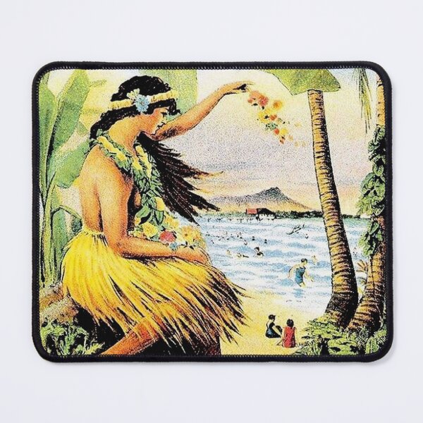 Item preview, HAWAII : Vintage Honolulu Mid-Pacific Carnival Print designed and sold by posterbobs.