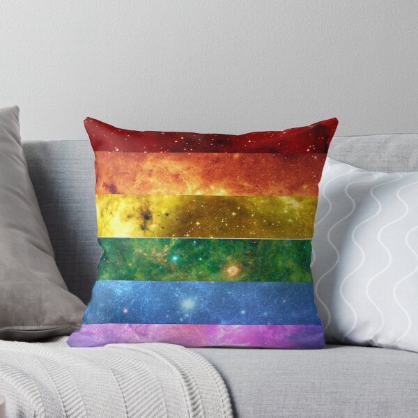 Item preview, Rainbow Flag - LGBTQ Galaxy designed and sold by qshiner.