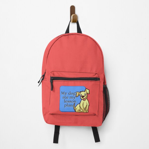 Item preview, My dog ate my lesson plan funny design designed and sold by DKVanOss.