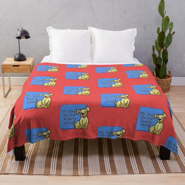 Item preview, My dog ate my lesson plan funny design designed and sold by DKVanOss.