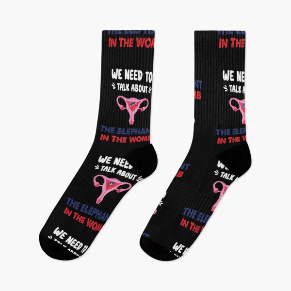 Item preview, We Need To Talk About The Elephant In The WOMB Retro designed and sold by Run to Creations.