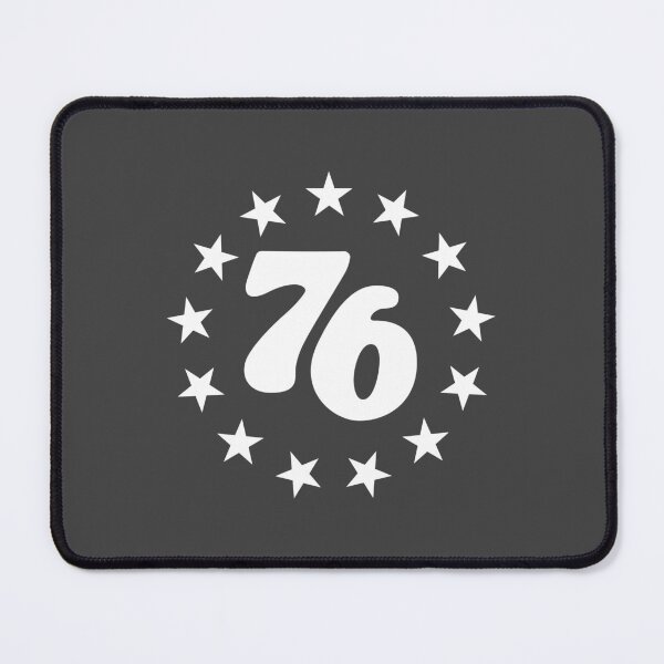 Item preview, 76 - Star Design (White on Asphalt) designed and sold by Justin Ellis.