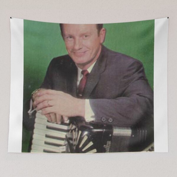 Item preview, Myron Floren (green background) designed and sold by gameshowfan2001.