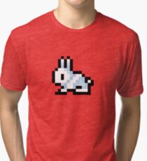 Pixel Bunny - Terraria Tri-blend T-Shirt