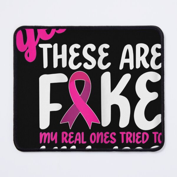 Item preview, Woens Yes These Are ake P October Breast Cancer Aeness designed and sold by Flamingo92.