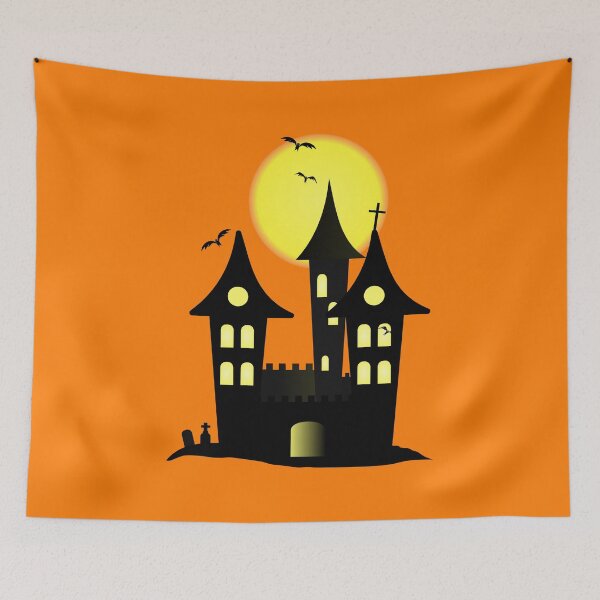Item preview, Haunted Castle designed and sold by ArtEntwined.