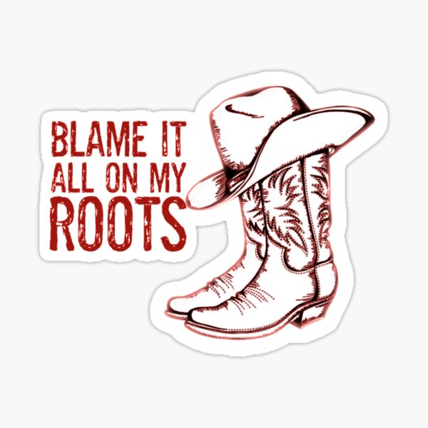 Garth Brooks Blame It All On My Roots Personalized Baseball Jersey