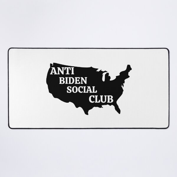 Item preview, Anti Biden Social Club American Flag designed and sold by Gold Chicken.