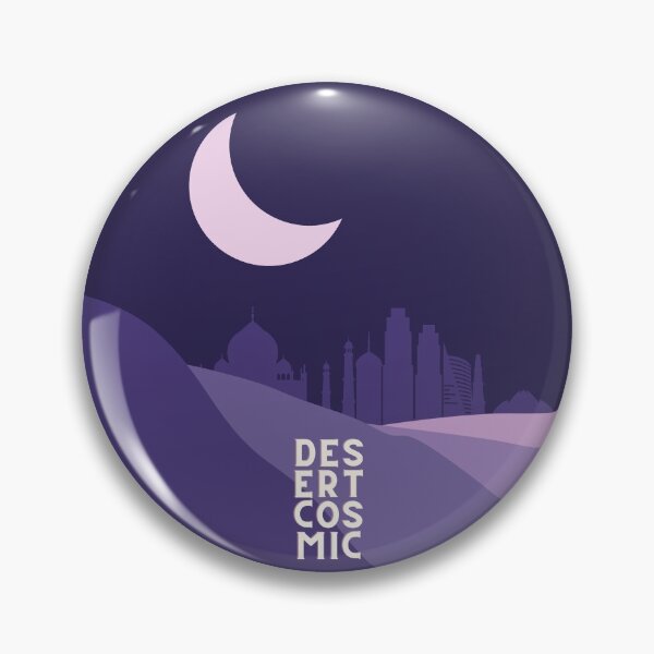 Item preview, Cosmic Desert | Silhouette of a Desert City | Desert Moon designed and sold by MiaDelelai.