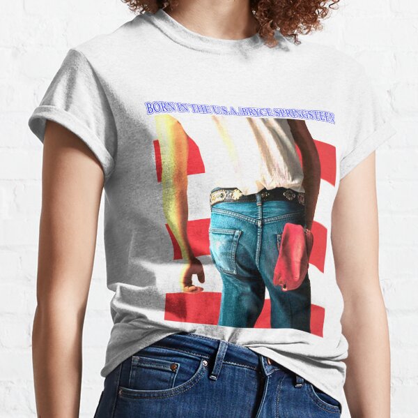 Vtg. Bruce Springsteen wurde 1983 in den USA geboren Classic T-Shirt