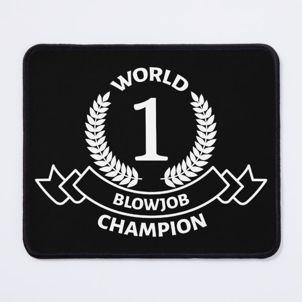 Item preview, World Blowjob Champion - Swinger Lifestyle - Dark color design designed and sold by swingersshop.