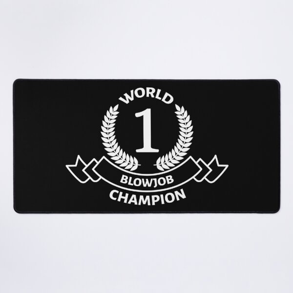 Artikelvorschau, World Blowjob Champion - Swinger Lifestyle - Dunkles Farbdesign entworfen und verkauft von swingersshop.