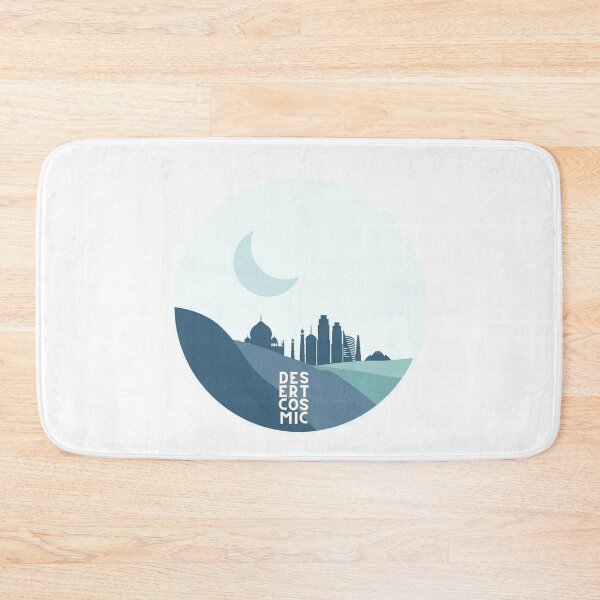 Item preview, Desert Cosmic Night | Celestial Cosmic Desert and City Silhouette designed and sold by MiaDelelai.