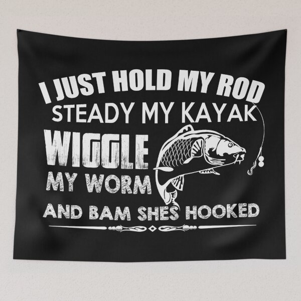Item preview, Wiggle my Worm and Bam She's hooked  designed and sold by sevenonesix.