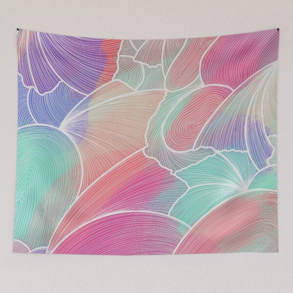 Item preview, Fairy floss Wave designed and sold by Shaseldine.