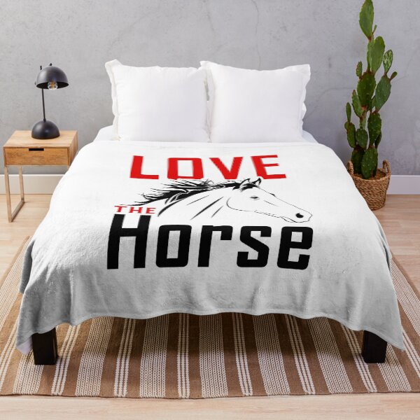 Item preview, Love The Horse in Red designed and sold by FastTrackPhotog.
