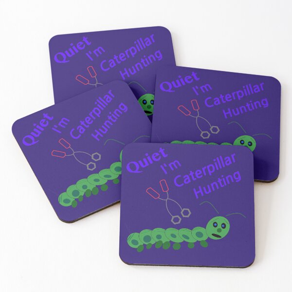 Item preview, caterpillar hunting designed and sold by  CannaGranny™ .