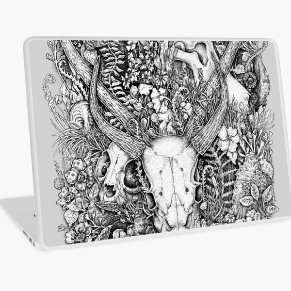 Life's Mystery: Hunter and Prey Laptop Skin