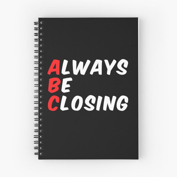 Item preview, Always Be Closing - the sales code designed and sold by Click-Like.