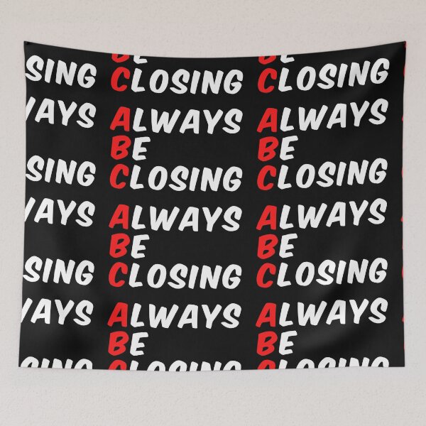 Item preview, Always Be Closing - the sales code designed and sold by Click-Like.