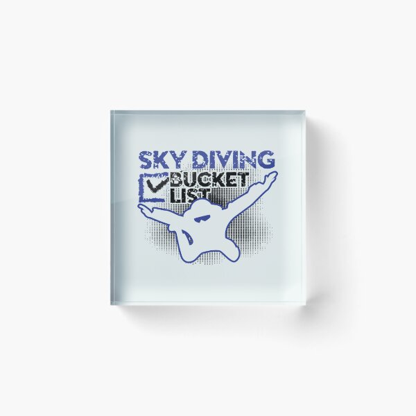 Item preview, Bucket List Skydiving       designed and sold by arkzeStreet.