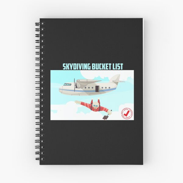 Item preview, Bucket List Skydiving       designed and sold by arkzeStreet.