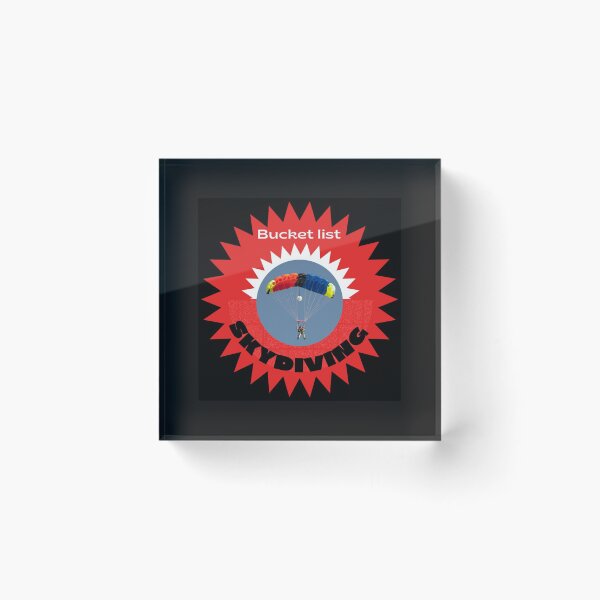 Item preview, Bucket List Skydiving       designed and sold by arkzeStreet.