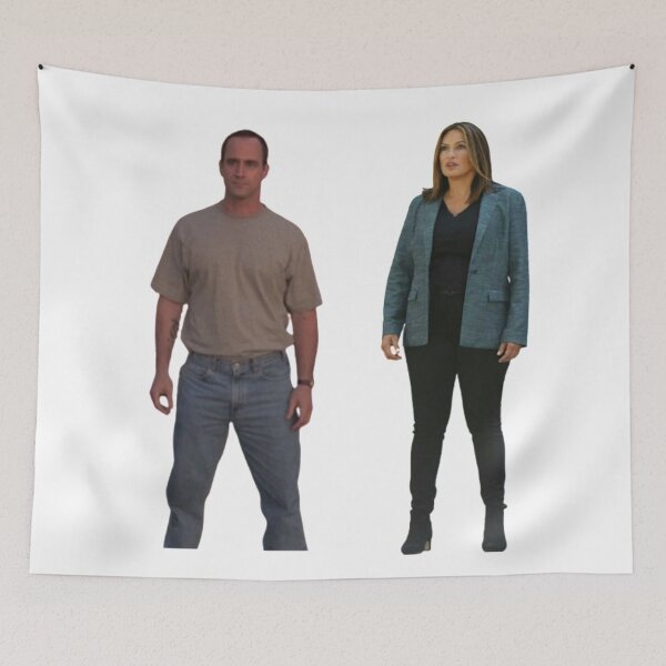 Item preview, elliot standing-olivia standing emoji duo designed and sold by agusta-.