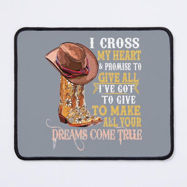 Item preview, I Cross My Heart And Promise To Cowboy designed and sold by RealDope.