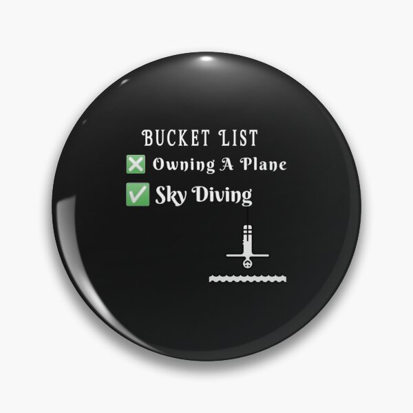 Item preview, Bucket List Skydiving        designed and sold by arkzeStreet.