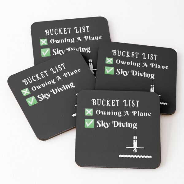 Item preview, Bucket List Skydiving        designed and sold by arkzeStreet.