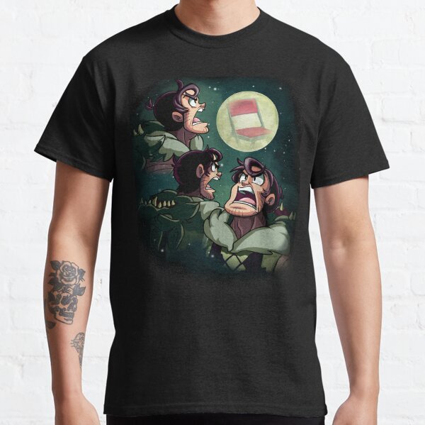 Tres Beowulf Moon Camiseta clásica