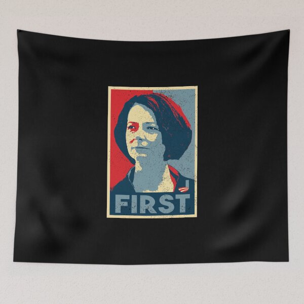 Item preview, Julia Gillard First (Worn Design) designed and sold by politicalamity.