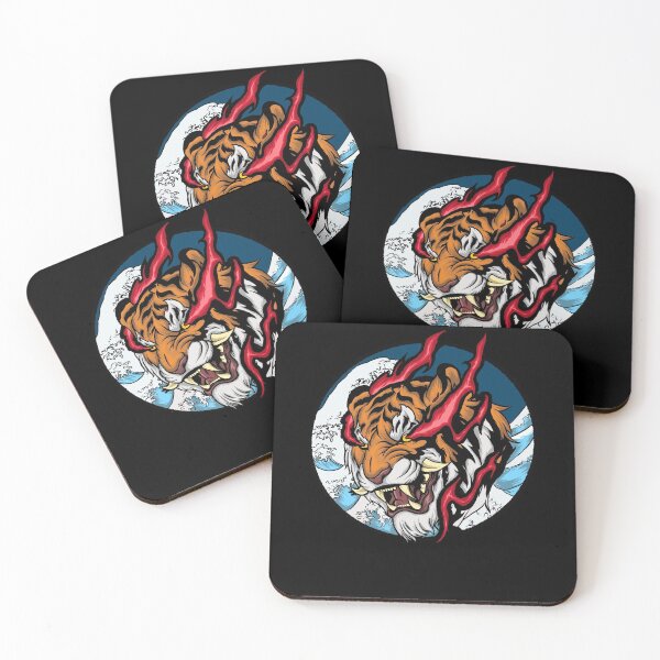 Item preview, tora tiger - japanese artwork designed and sold by haloayik.