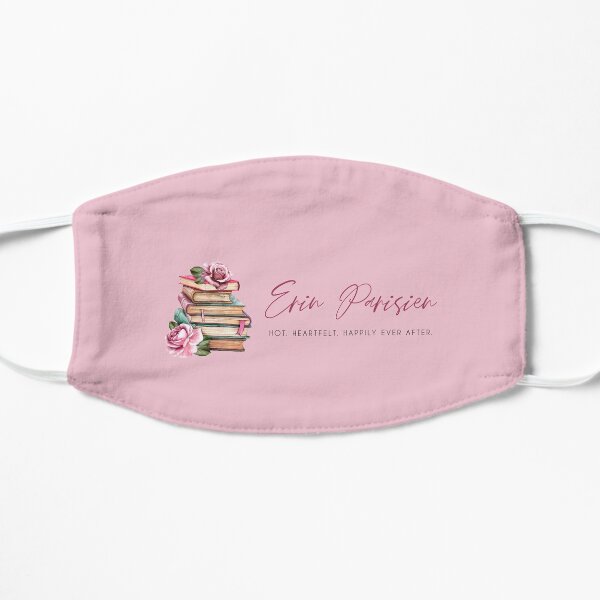 Erin Parisien - Author Logo (with Pink) Flat Mask