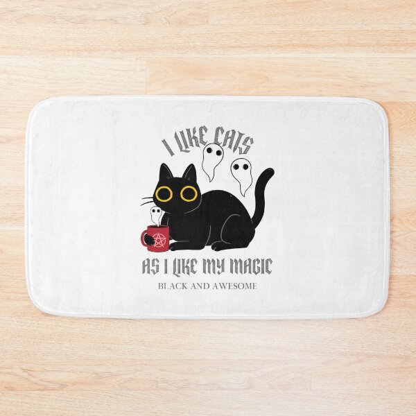 Item preview, I like cats like I like my magic designed and sold by TheHillSpruce.