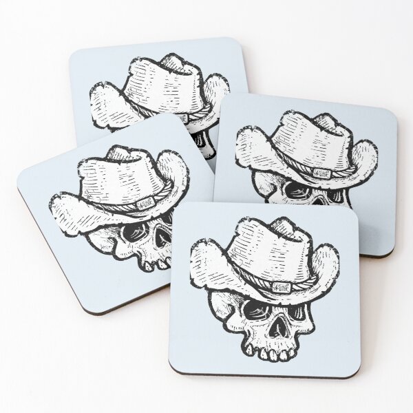Item preview, Texan Gothic Cowboy Skull    designed and sold by arkzeStreet.