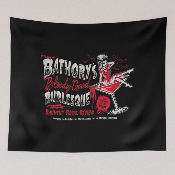 Item preview, Bathory T-ShirtCountess Bathory's Burlesque designed and sold by NatuLaland.