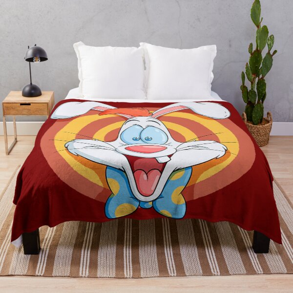 Roger Rabbit Throw Blanket