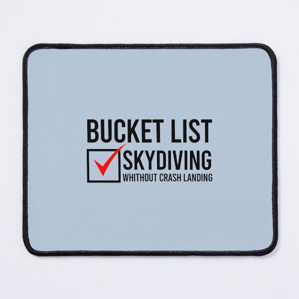 Item preview, Skydiving Bucket List designed and sold by arkzeStreet.